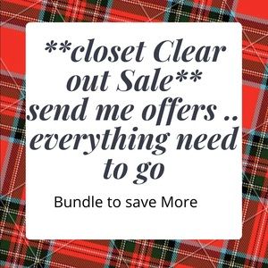 ** Sale ** HEAVY DISCOUNTS everything needs to go. SEND A OFFER